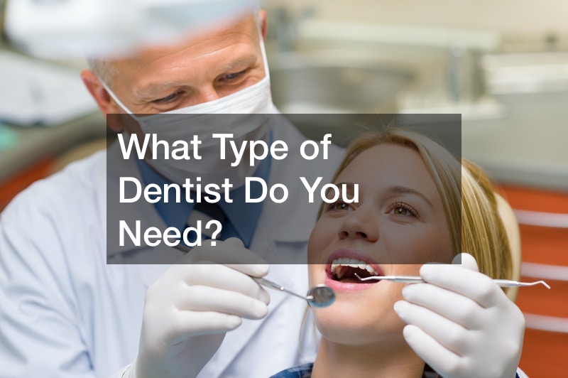 what types of dentists are there